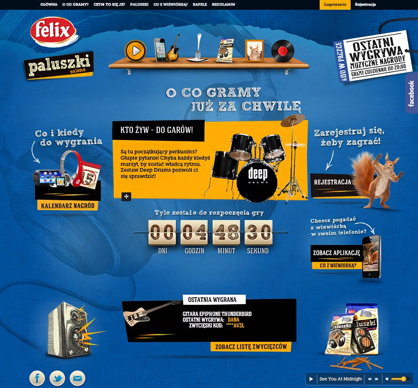 The ostatniwygrywa.pl lottery website